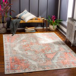 Surya Harput HAP-1128 Brick Red Area Rug