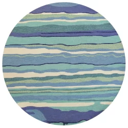 Alternative view of Kas Harbor 4216 Blue Area Rug