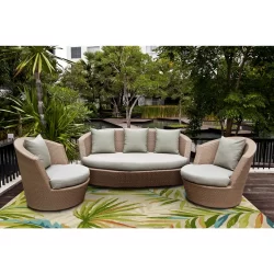 Alternative view of Kas Harbor 4242 Ivory Area Rug