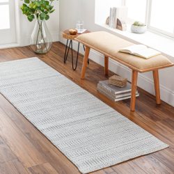 Alternative view of Surya Hickory HCK-2301 Charcoal Area Rug