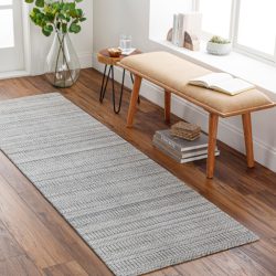 Alternative view of Surya Hickory HCK-2303 Charcoal Area Rug