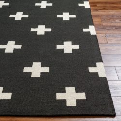 Alternative view of Surya Hilda HDA-2391 Black Area Rug