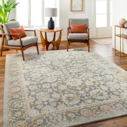 Surya Hassler HSL-2304 Charcoal Area Rug