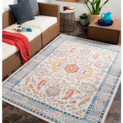 Surya Huntington Beach HTB-2301 Brick Red Area Rug