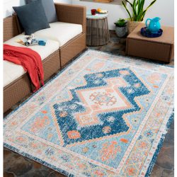 Alternative view of Surya Huntington Beach HTB-2303 Brick Red Area Rug