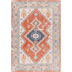 Surya Huntington Beach HTB-2304 Brick Red Area Rug