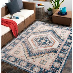 Alternative view of Surya Huntington Beach HTB-2308 Brick Red Area Rug