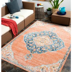 Alternative view of Surya Huntington Beach HTB-2314 Aqua Area Rug