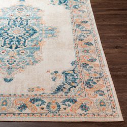 Alternative view of Surya Huntington Beach HTB-2315 Aqua Area Rug