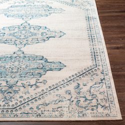 Alternative view of Surya Huntington Beach HTB-2317 Aqua Area Rug