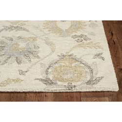Alternative view of Kas Hudson 2461 Ivory Area Rug