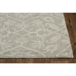 Alternative view of Kas Hudson 2462 Grey Area Rug