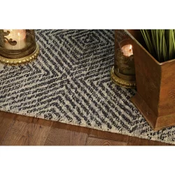 Alternative view of Kas Hudson 2463 Grey Area Rug