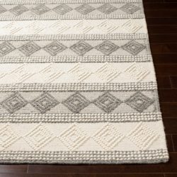 Alternative view of Surya Hygge HYG-2300 Charcoal Area Rug