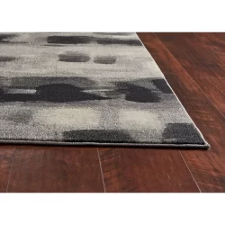 Alternative view of Kas Illusions 6214 Grey Area Rug