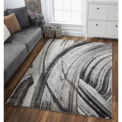 Alternative view of Kas Illusions 6218 Ivory Area Rug