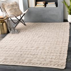 Surya Ingrid ING-2006 Metallic Silver Area Rug