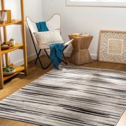 Surya Impulse IPS-2303 Black Area Rug