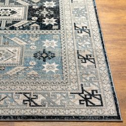 Alternative view of Surya Impulse IPS-2315 Black Area Rug