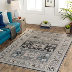 Surya Impulse IPS-2315 Black Area Rug