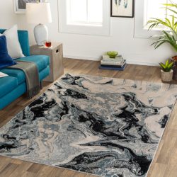 Surya Impulse IPS-2316 Black Area Rug