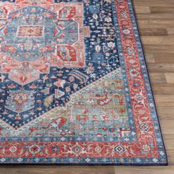 Alternative view of Surya Iris IRS-2312 Blue Area Rug