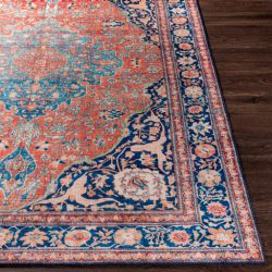 Alternative view of Surya Iris IRS-2333 Blue Area Rug