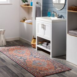 Surya Iris IRS-2333 Blue Area Rug