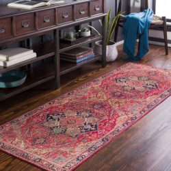 Surya Iris IRS-2343 Brick Red Area Rug