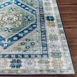 Alternative view of Surya Iris IRS-2356 Blue Area Rug