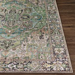 Alternative view of Surya Iris IRS-2361 Charcoal Area Rug