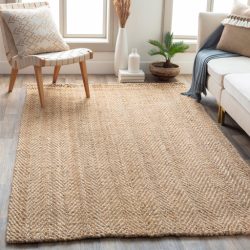 Alternative view of Surya Jute Woven JS-1000 Tan Area Rug
