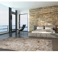 Alternative view of Kas Karina 8251 Silver Area Rug