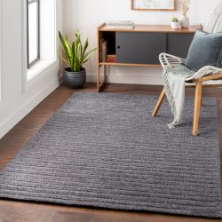 Surya Kindred KDD-3002 Charcoal Area Rug