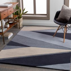 Surya Kennedy KDY-3024 Charcoal Area Rug