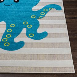 Alternative view of Surya Kindergarten KGT-2302 Black Area Rug