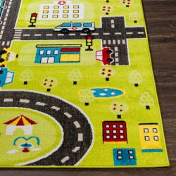 Alternative view of Surya Kindergarten KGT-2306 Black Area Rug