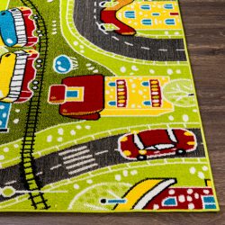 Alternative view of Surya Kindergarten KGT-2311 Black Area Rug
