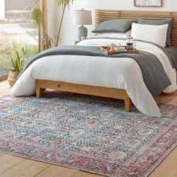 Alternative view of Surya Kemer KMR-2301 Blue Area Rug