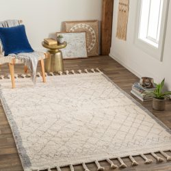 Alternative view of Surya Khemisset KMS-2306 Cream Area Rug