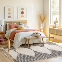 Alternative view of Surya Khemisset KMS-2310 Black Area Rug