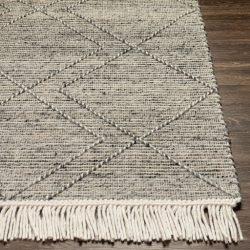 Alternative view of Surya Lucia LCI-2303 Charcoal Area Rug