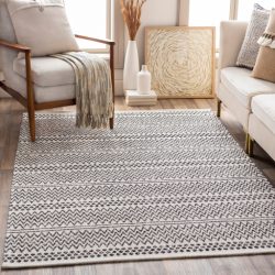 Alternative view of Surya La Casa LCS-2304 Black Area Rug