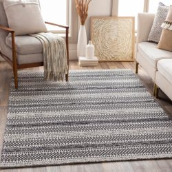 Surya La Casa LCS-2310 Black Area Rug