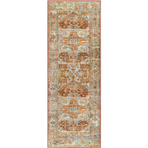 Surya Leicester LEC-2306 Brick Red Area Rug