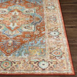 Alternative view of Surya Leicester LEC-2307 Brick Red Area Rug