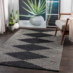 Alternative view of Surya Lexington LEX-2303 Black Area Rug