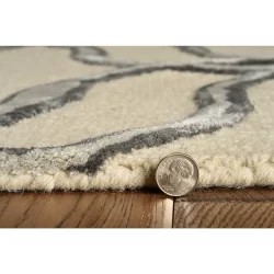 Alternative view of Kas Libby Langdon Upton 4300 Ivory Area Rug