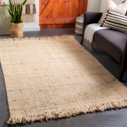 Surya Linden LID-1000 Black Area Rug