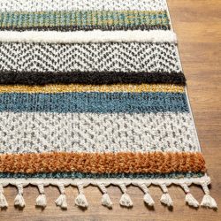 Alternative view of Surya Lofty LOF-2304 Black Area Rug